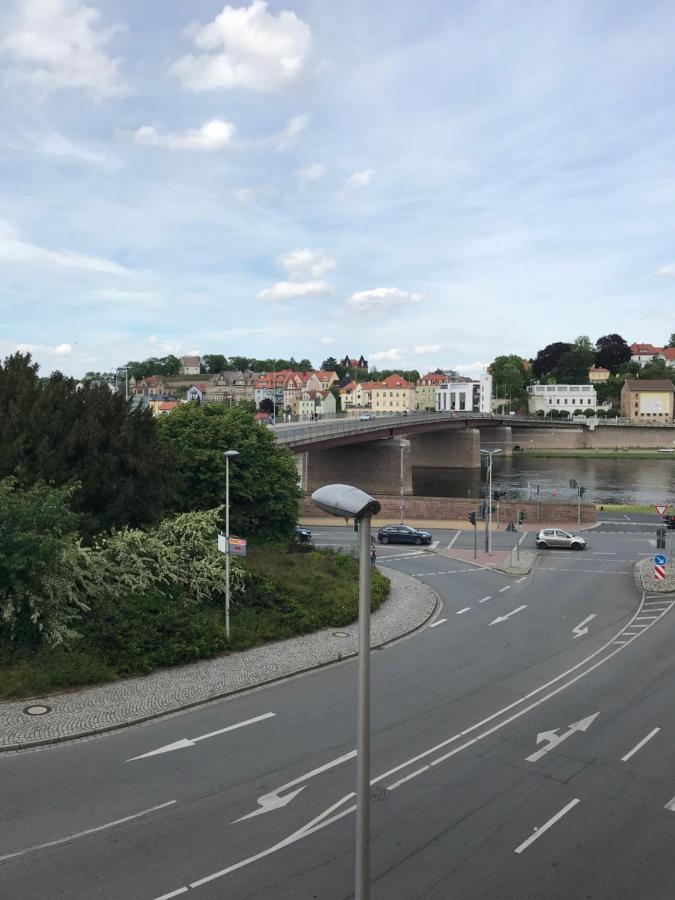 Apartments At Old Town Bridge Altstadt, Elbestrand, Fahrradweg, Schiffsanleger Meißen Eksteriør bilde